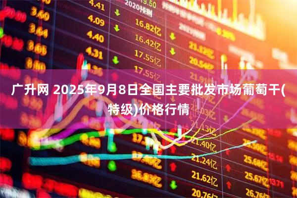 广升网 2025年9月8日全国主要批发市场葡萄干(特级)价格行情