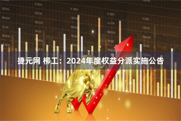 捷元网 柳工：2024年度权益分派实施公告