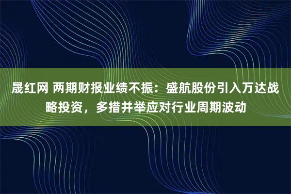 晟红网 两期财报业绩不振：盛航股份引入万达战略投资，多措并举应对行业周期波动